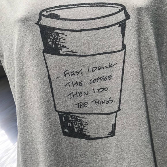 After Coffee T-Shirt - Picture 3 of 4